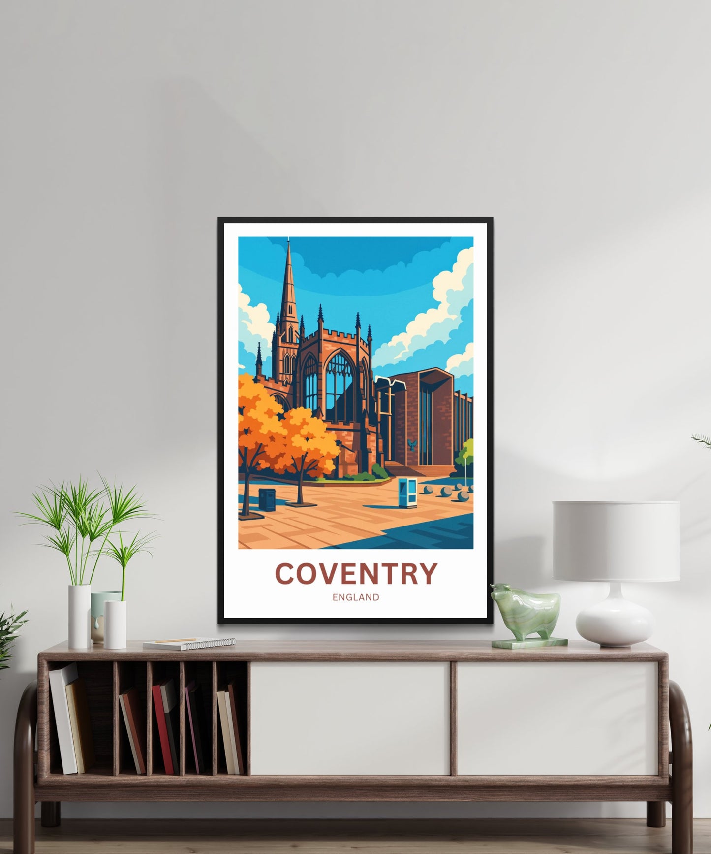 Coventry Travel Poster- England’s Medieval Jewel