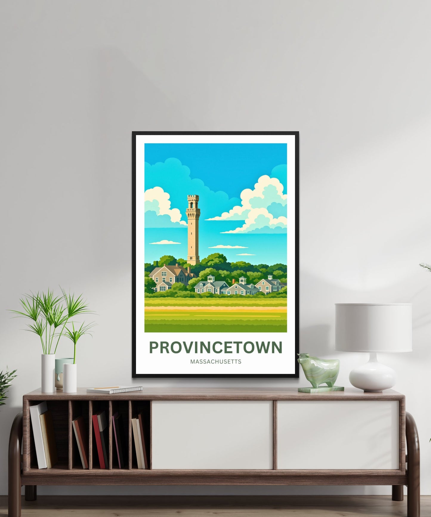 Provincetown Travel Poster- Cape Cod’s Crown