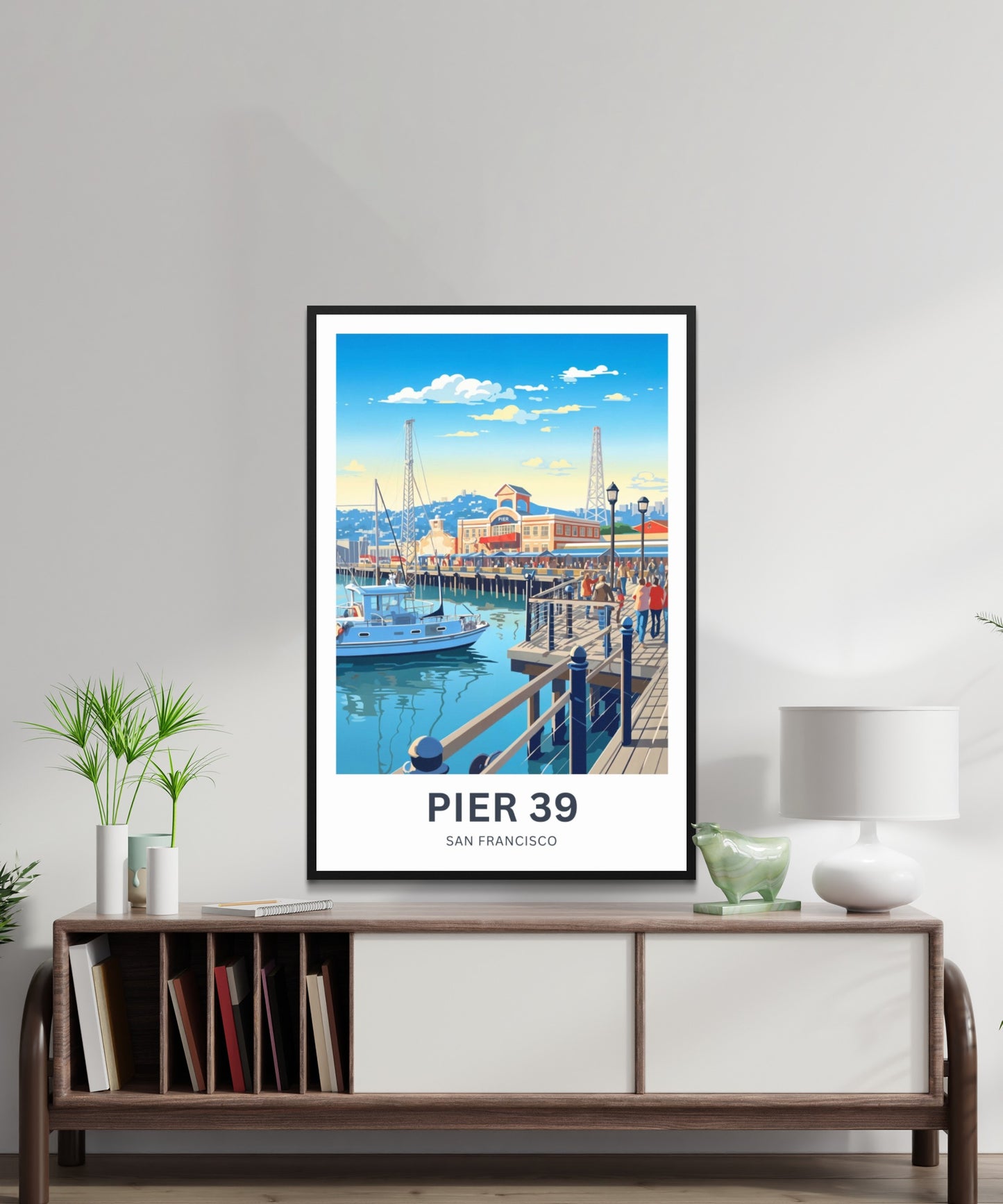 Pier 39 Travel Poster