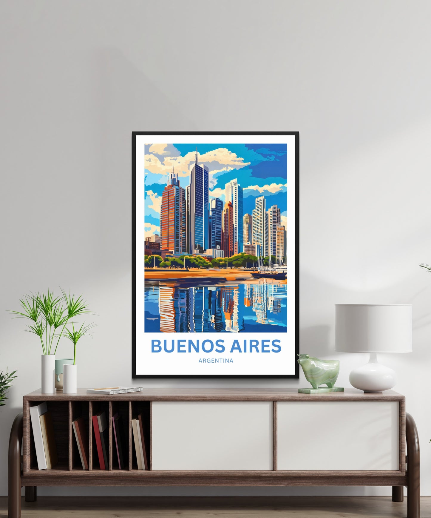 Buenos Aires Travel Poster - Argentina