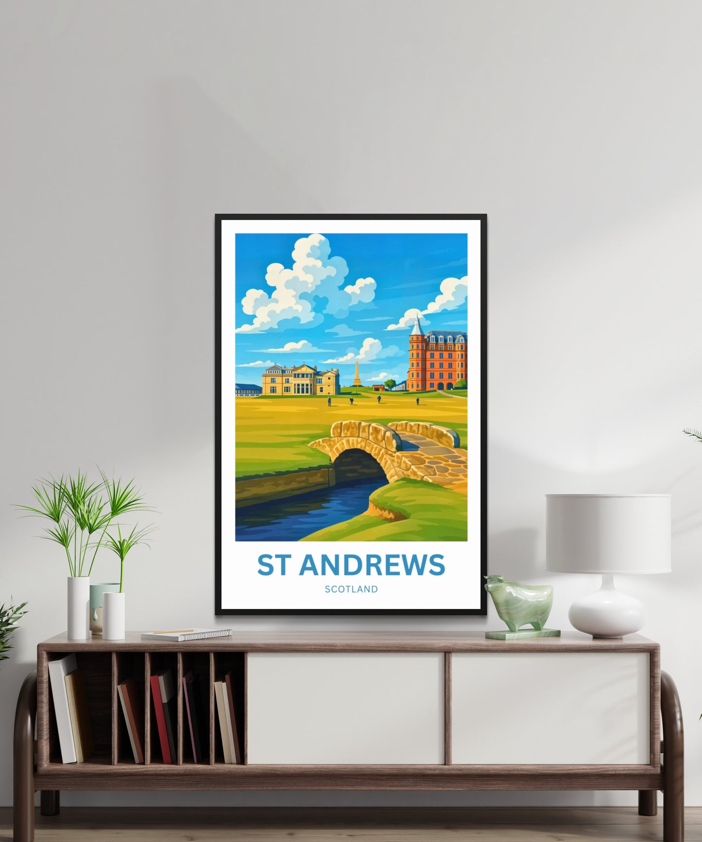 St. Andrews Travel Poster - Old Course