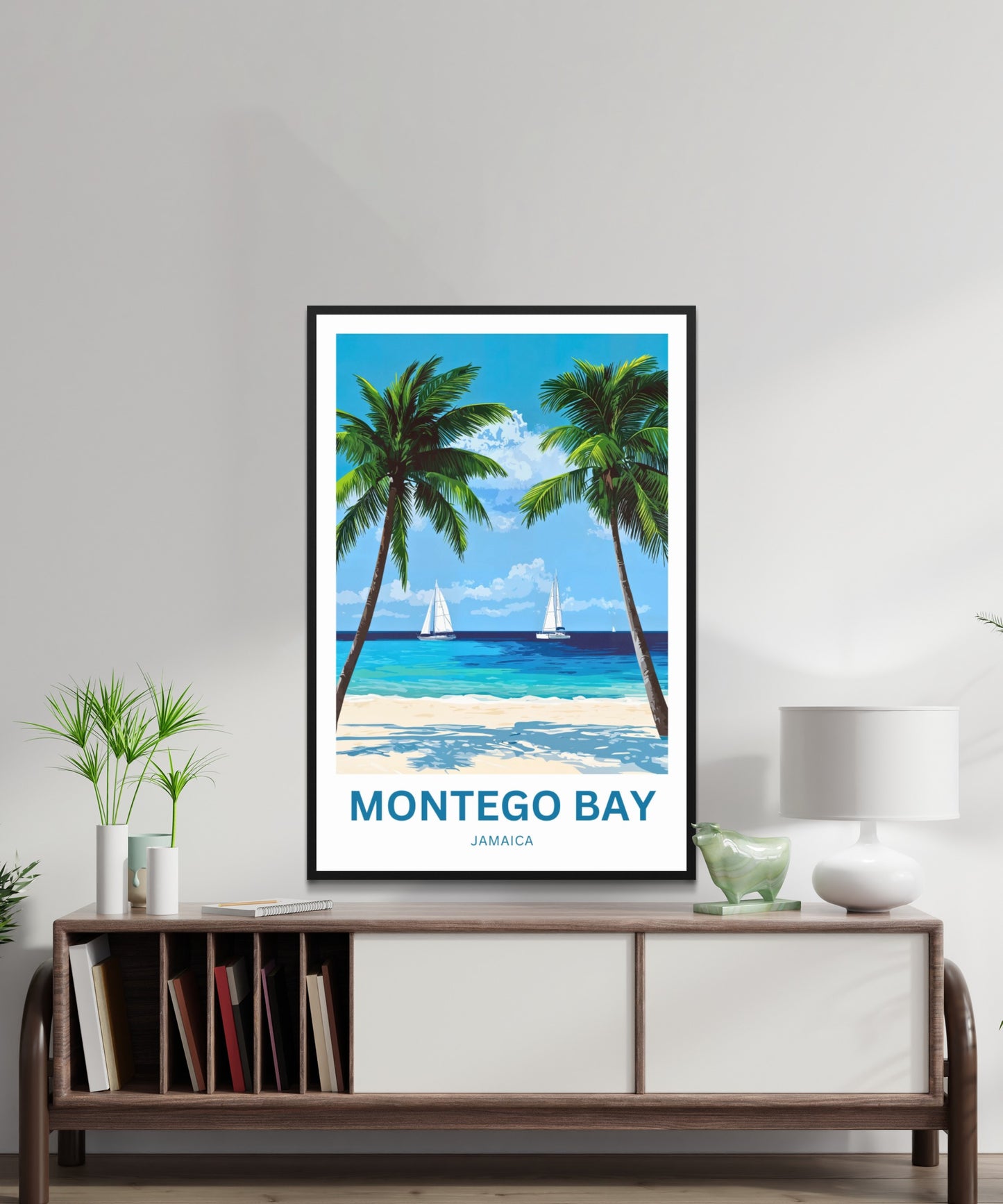Montego Bay Travel Poster - Jamaica Paradise