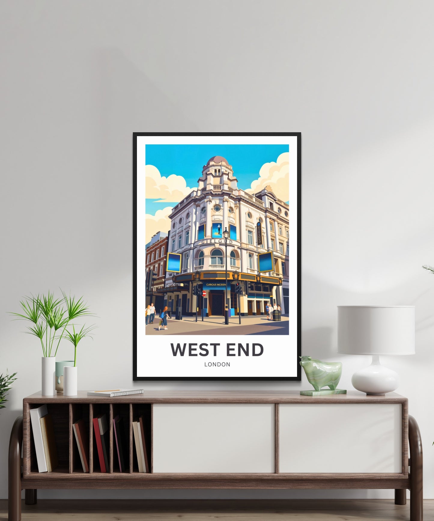 West End Travel Poster - London