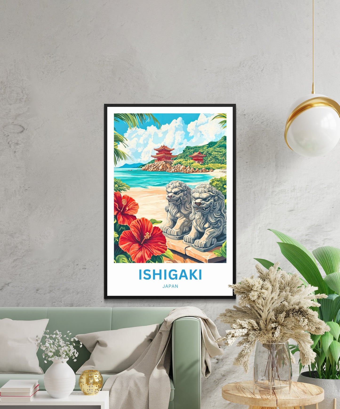 Ishigaki Travel Poster - Okinawa