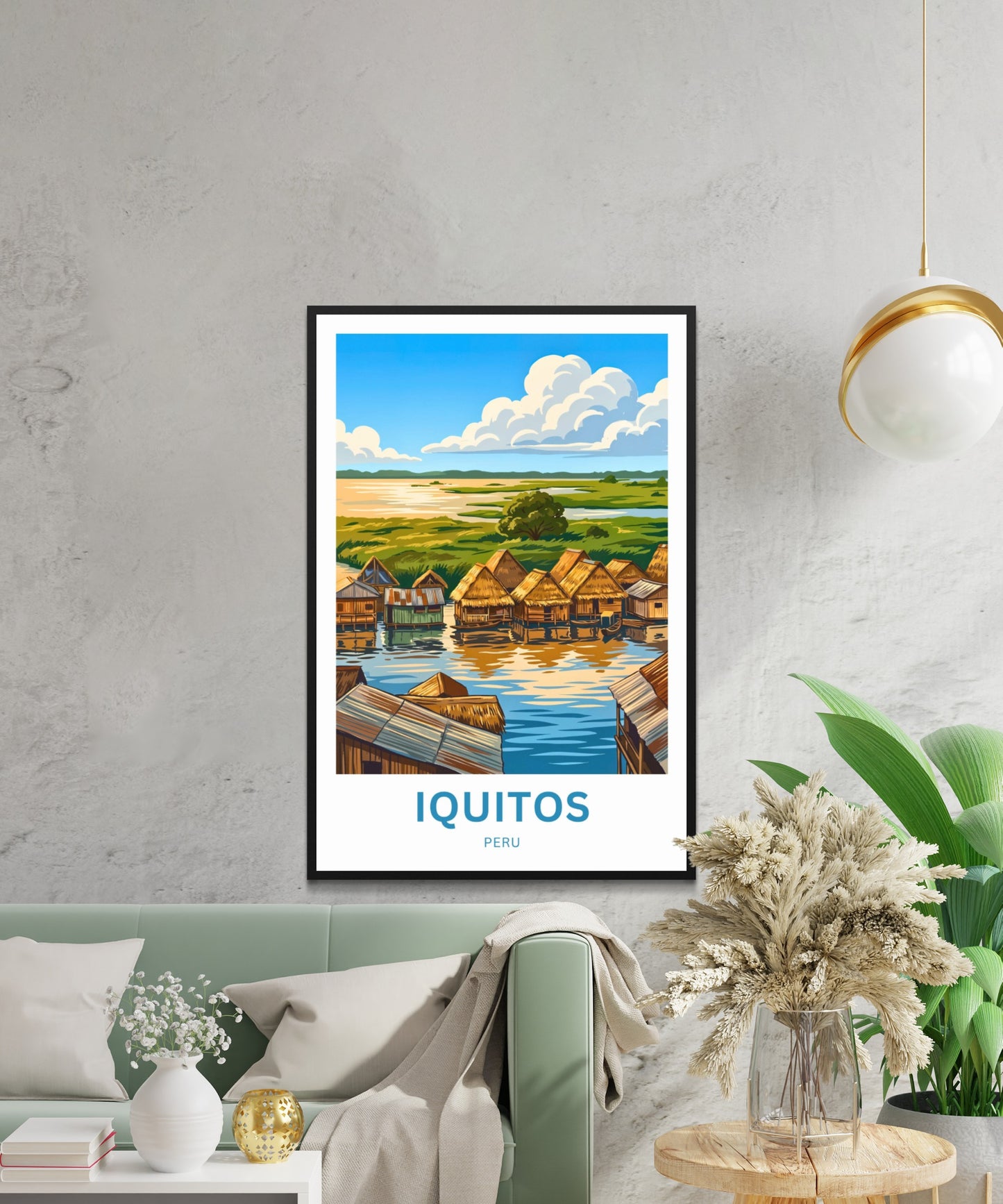 Iquitos Travel Poster - Beautiful Weather