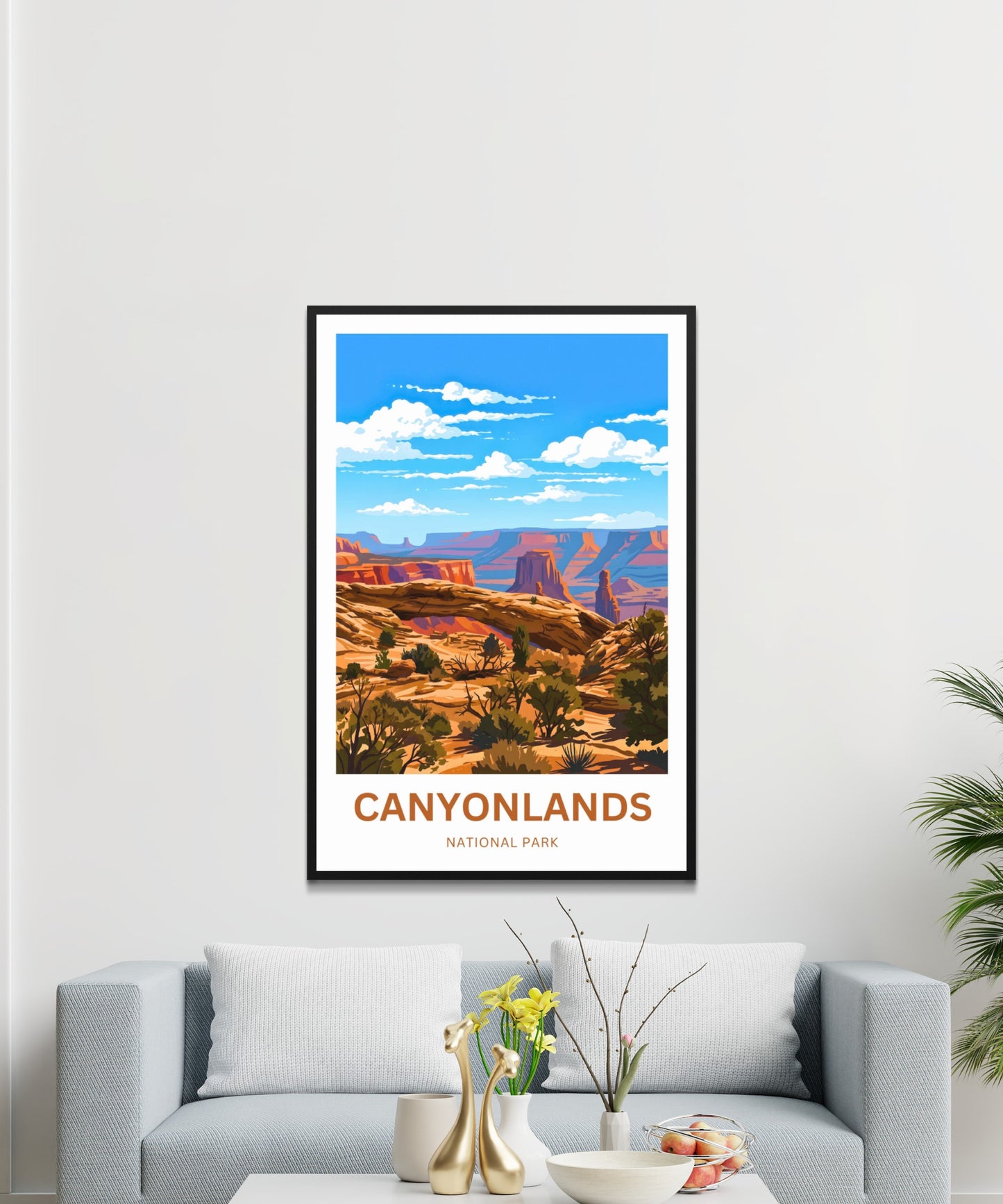 Canyonlands National Park Travel Poster - Captivating View