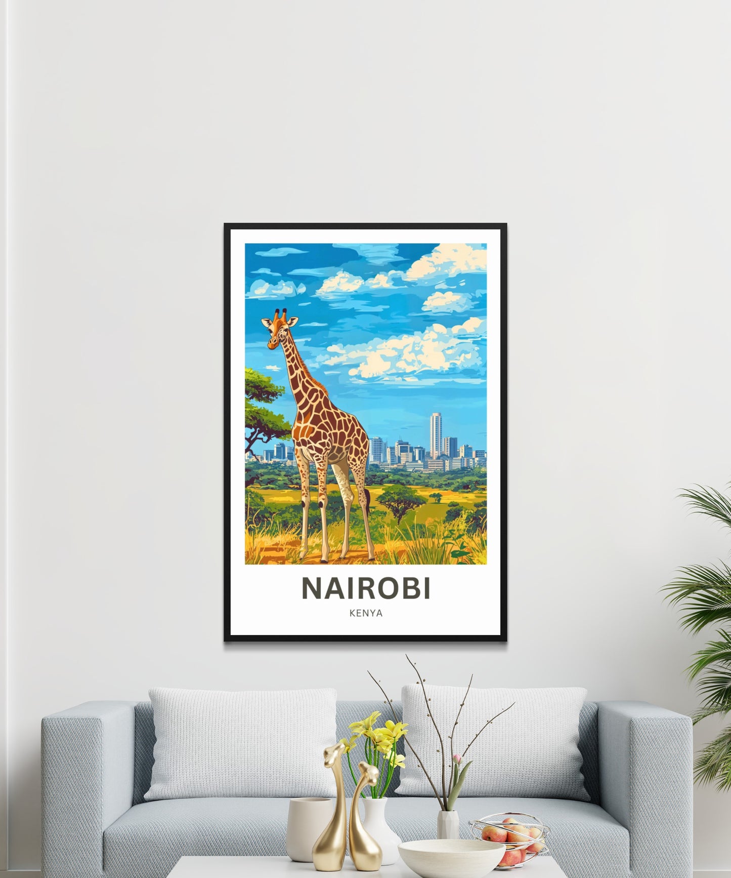 Nairobi Travel Poster - Kenya