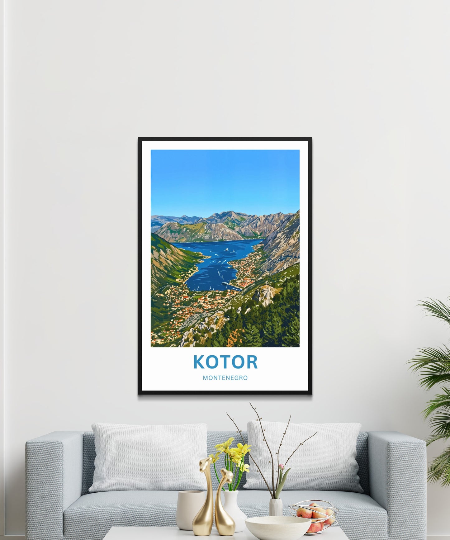 Kotor, Montenegro Travel Poster - Captivating Beauty