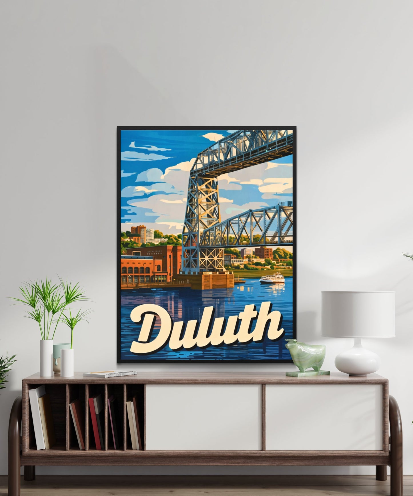 Duluth Vintage Travel Poster - Minnesota