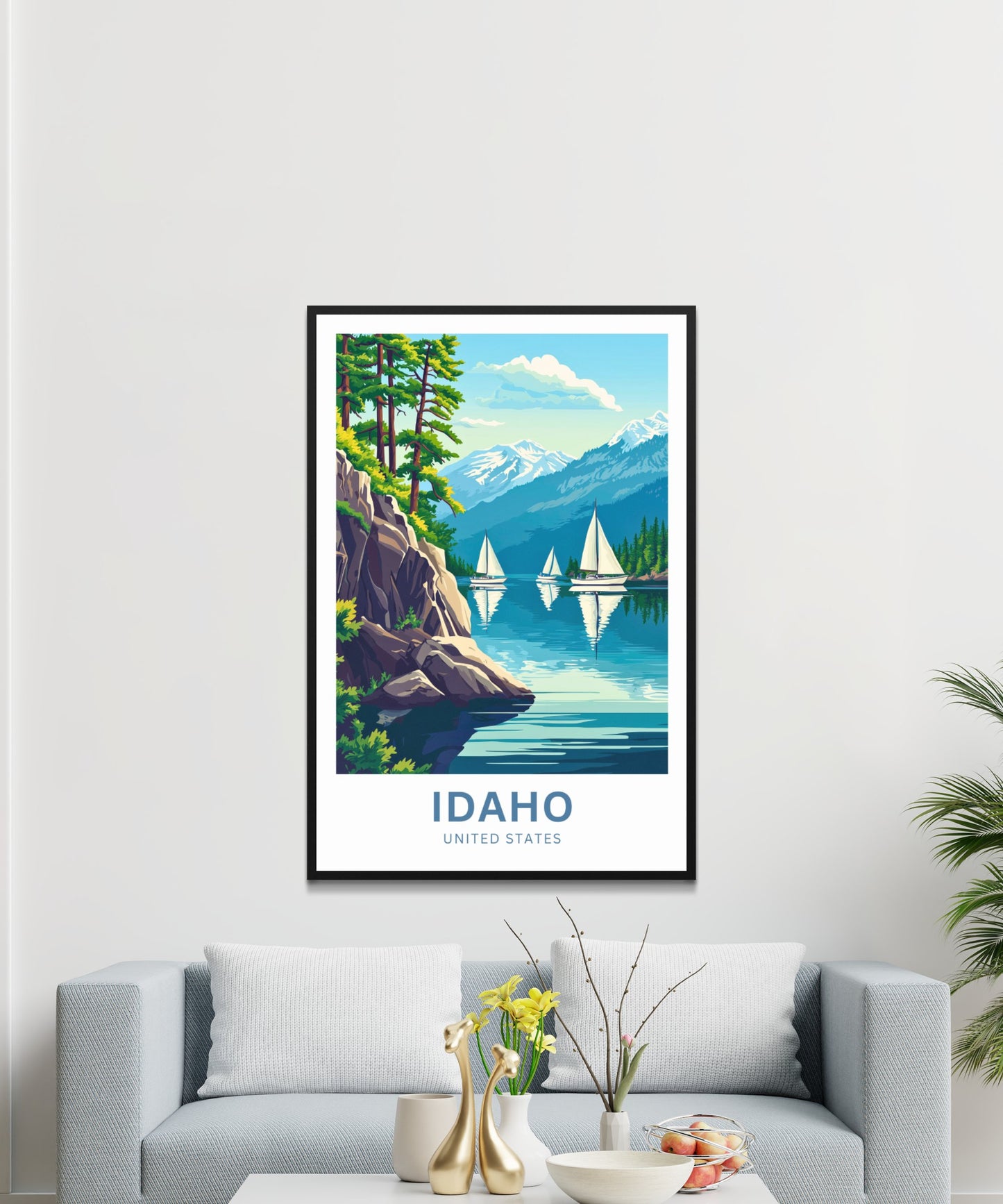 Idaho Travel Poster
