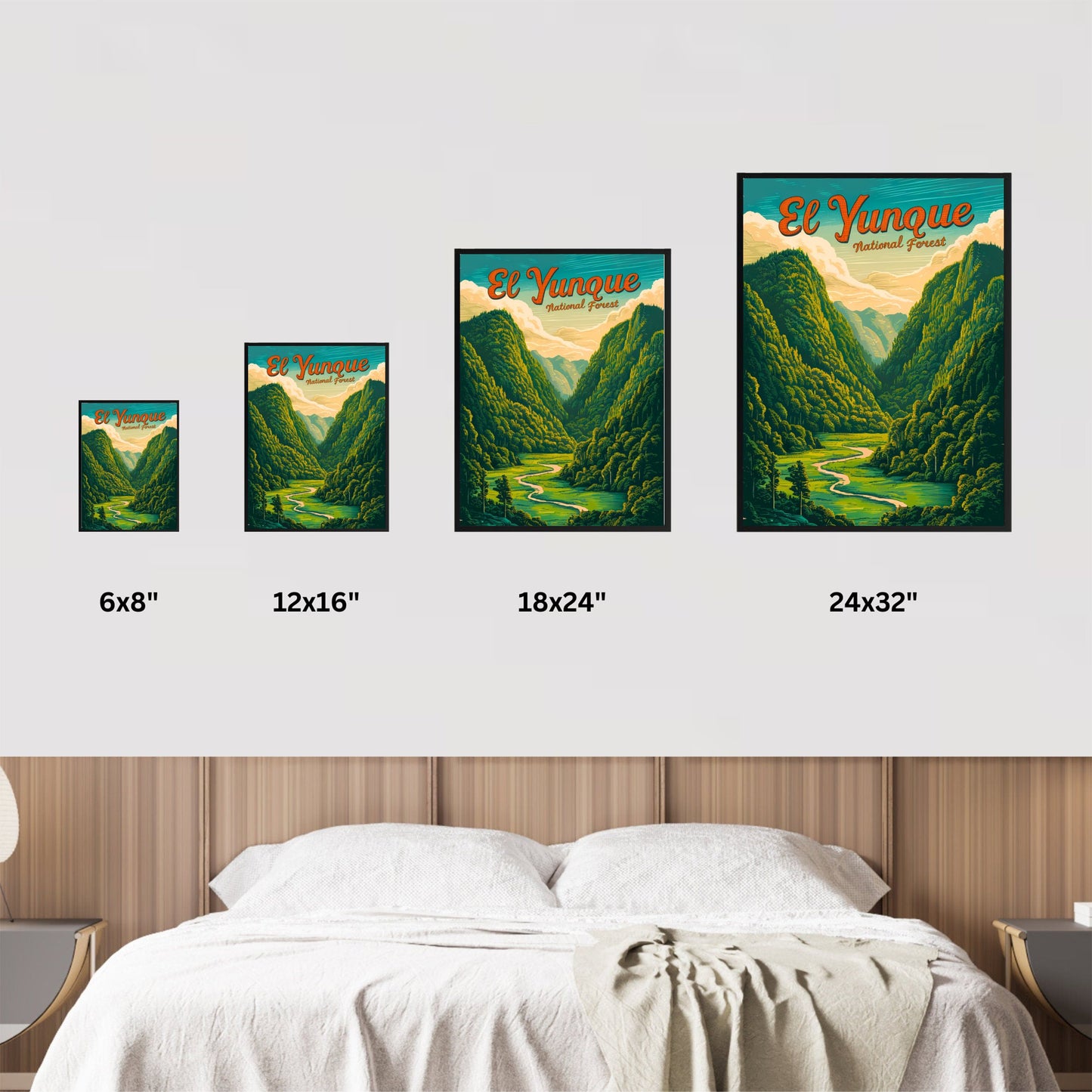 El Yunque Vintage Travel Poster