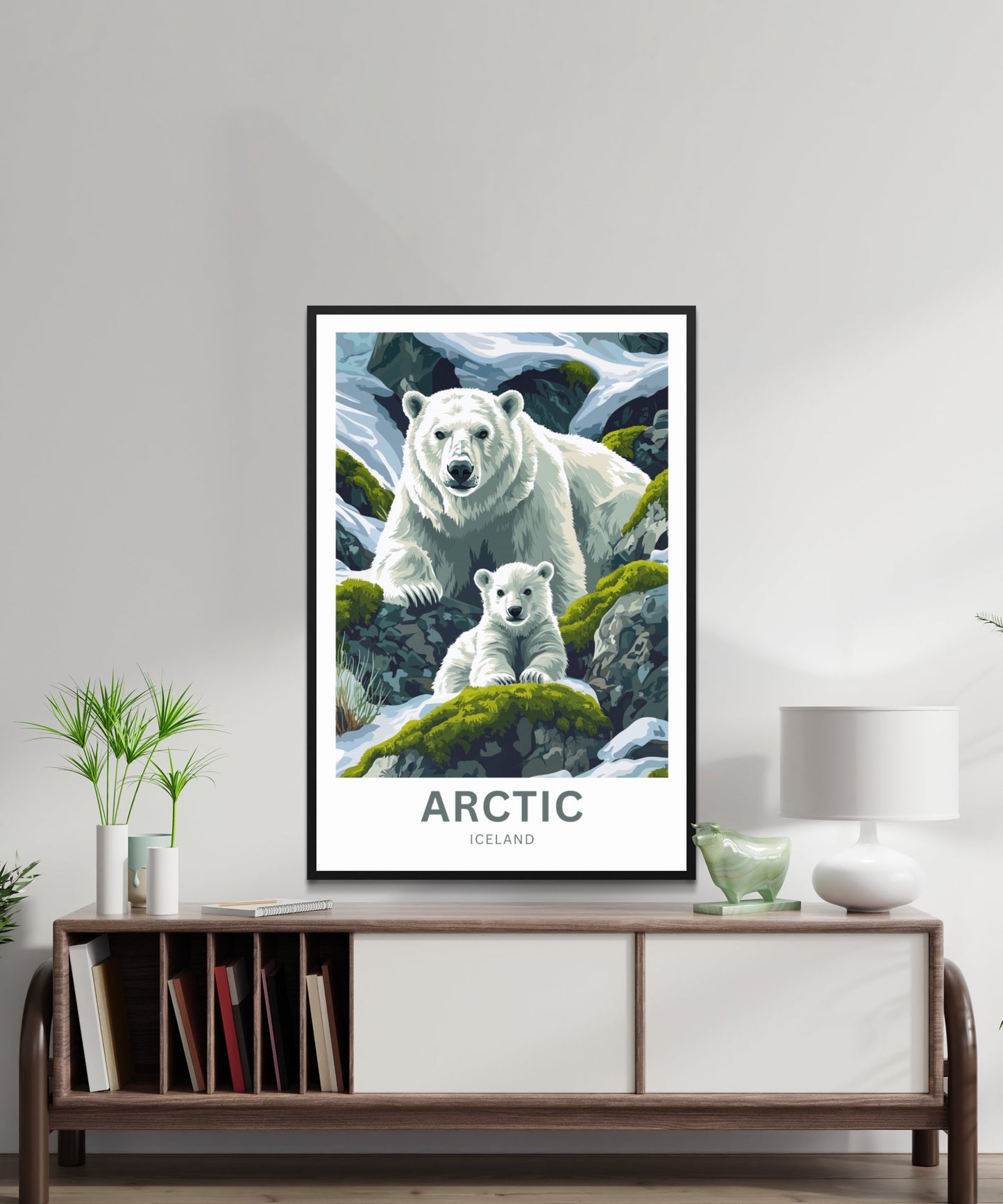 Arctic Travel Poster