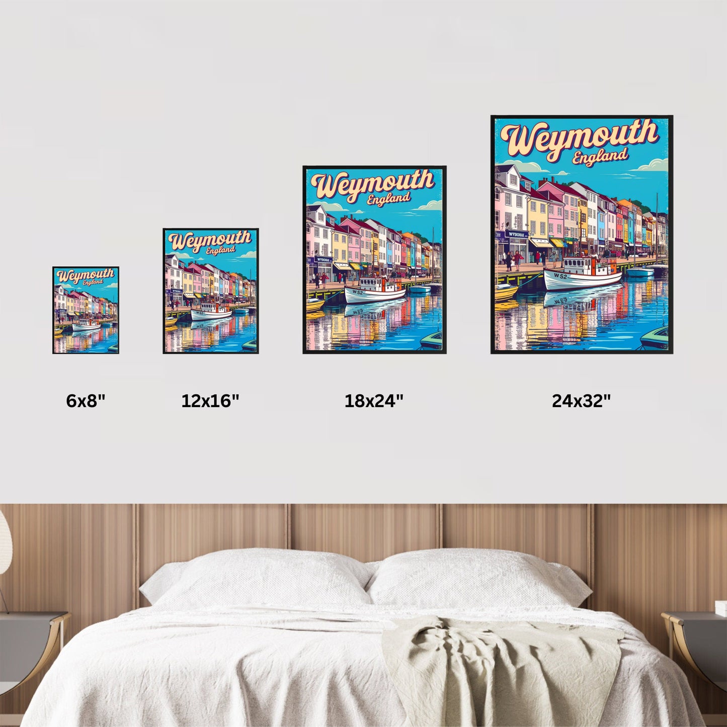 Weymouth Vintage Travel Poster