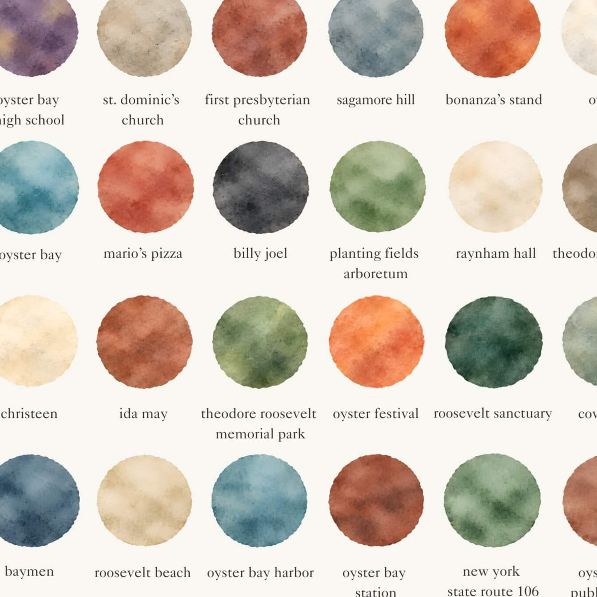 The Colors of Oyster Bay, New York