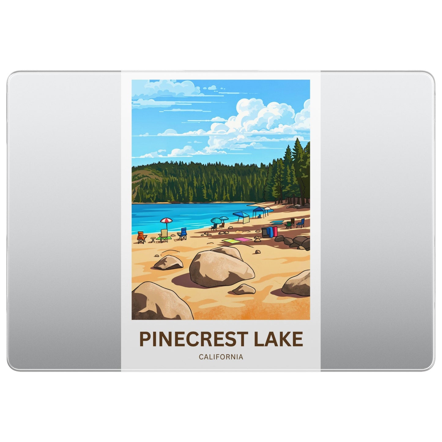 Pinecrest Lake Travel Poster
