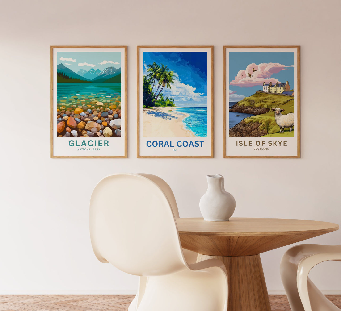 Coral Coast, Fiji Travel Poster