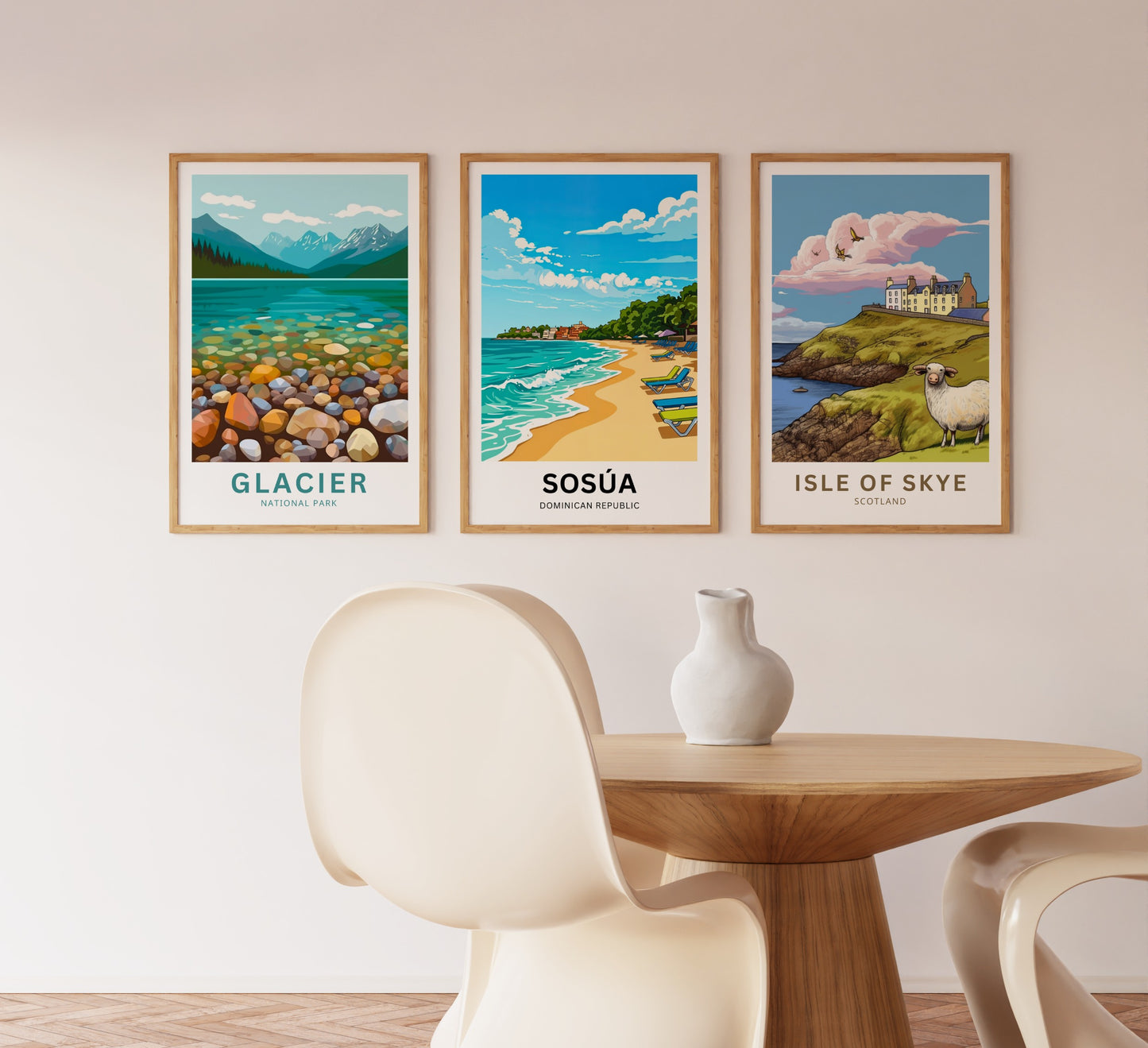 Sosúa Travel Poster- Mesmerizing Shores and Waters