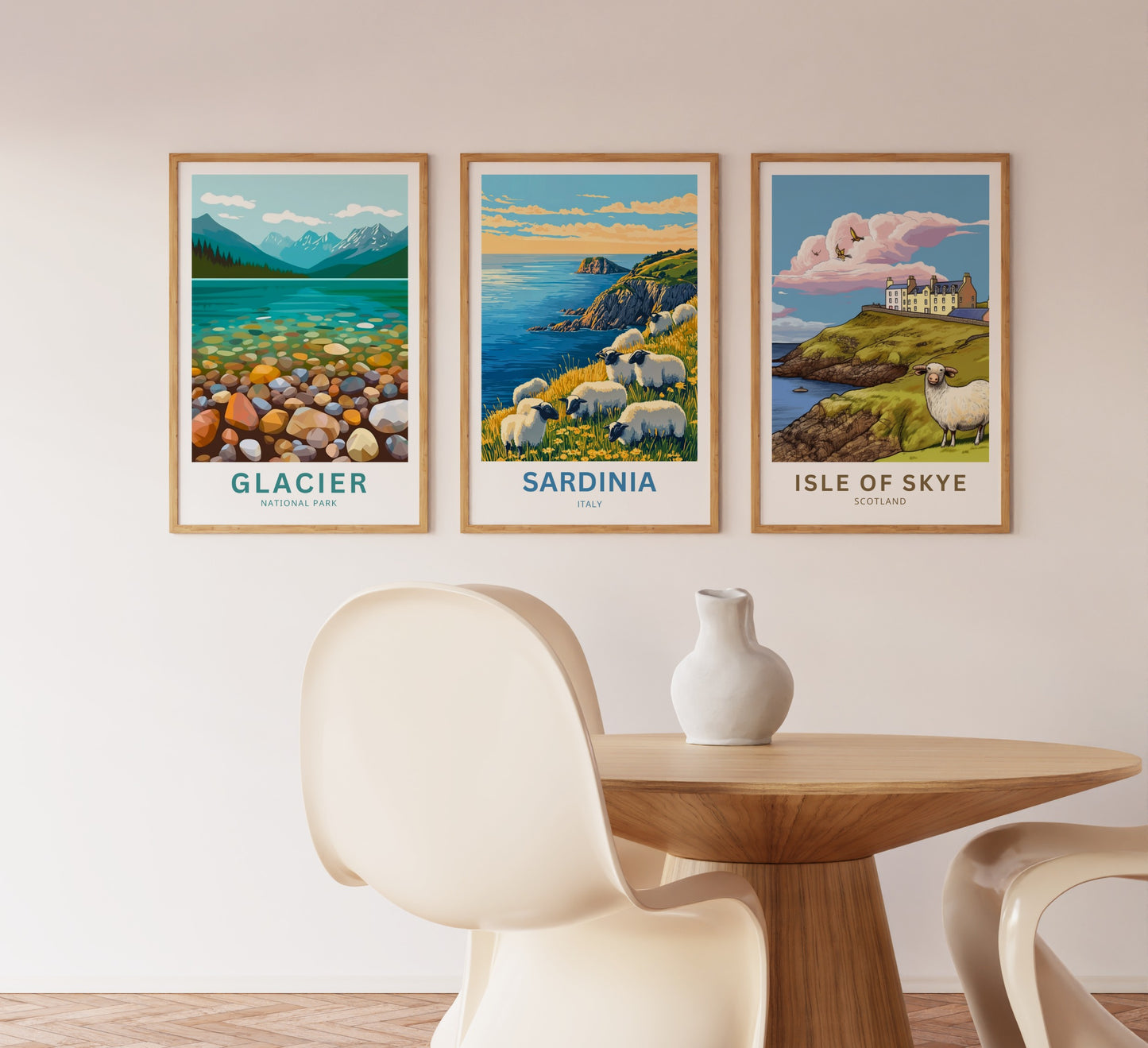 Sardinia Travel Poster - Captivating View of Sheperds