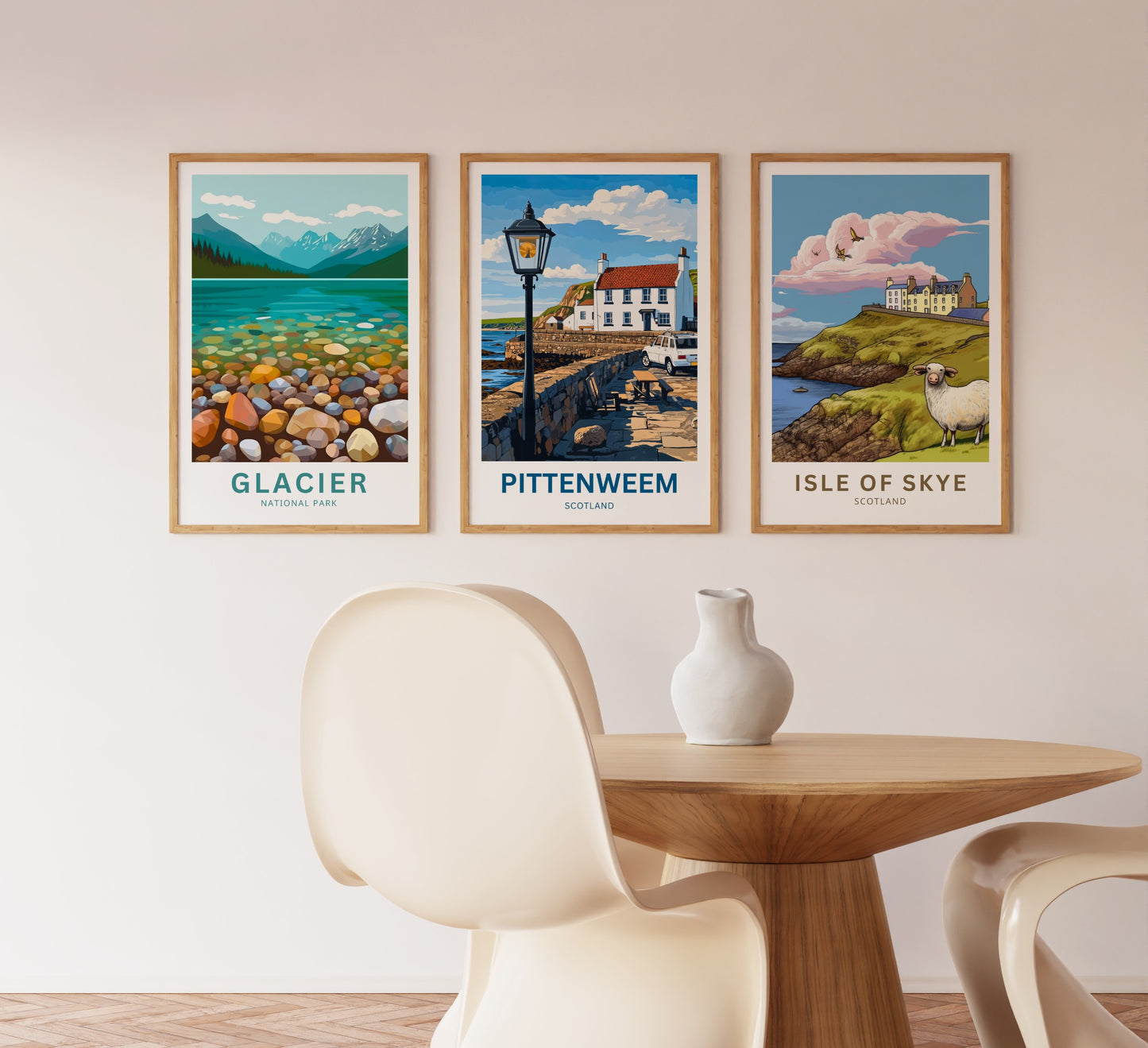 Pittenweem Travel Poster - Mesmerizing Serene Harbor Village