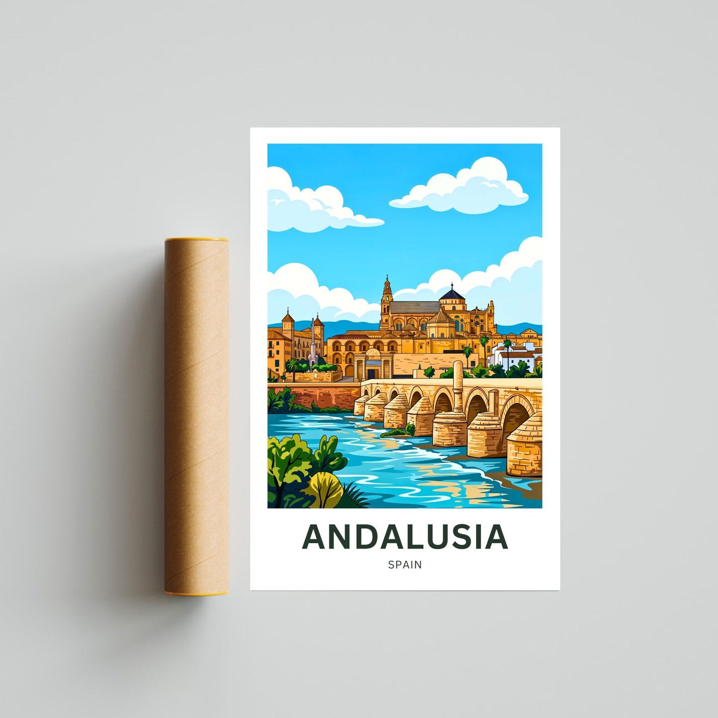 Andalusia Travel Poster