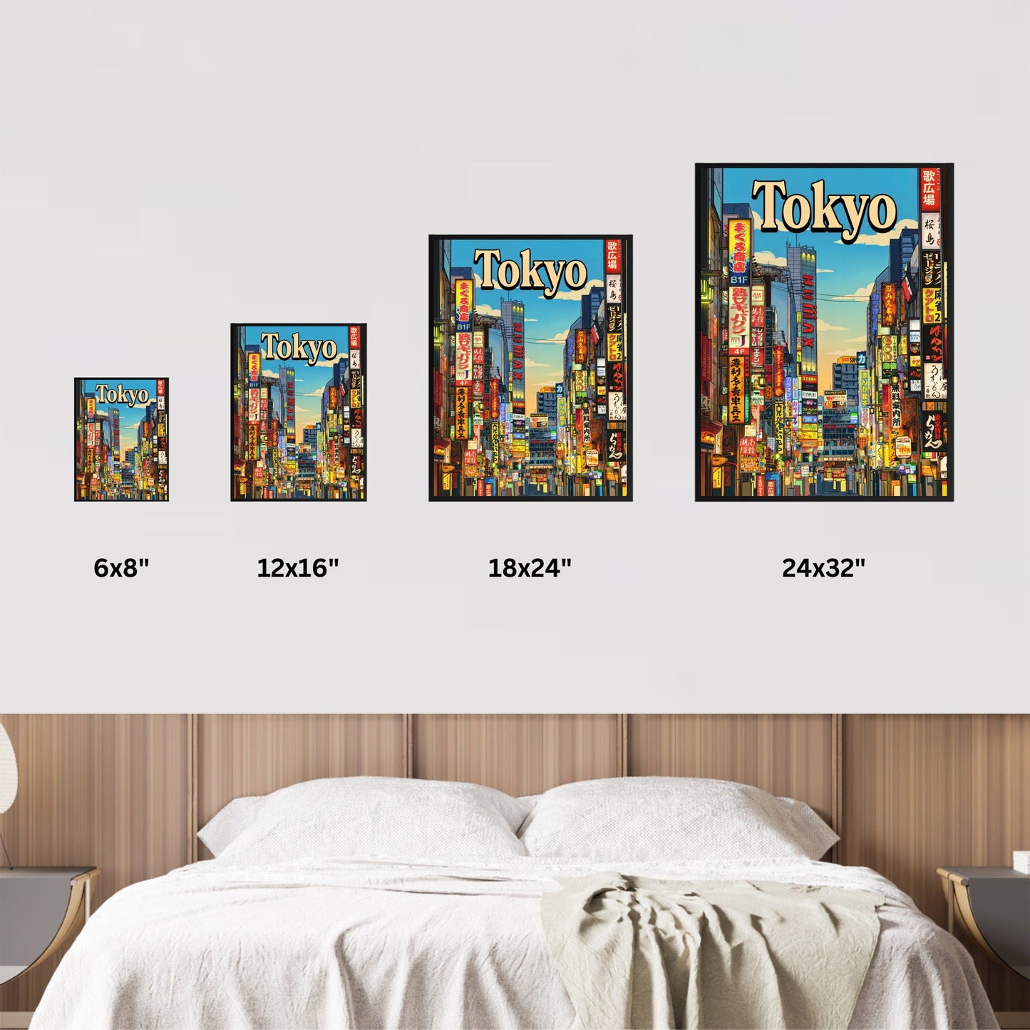 Tokyo Vintage Travel Poster - Neon Dreams