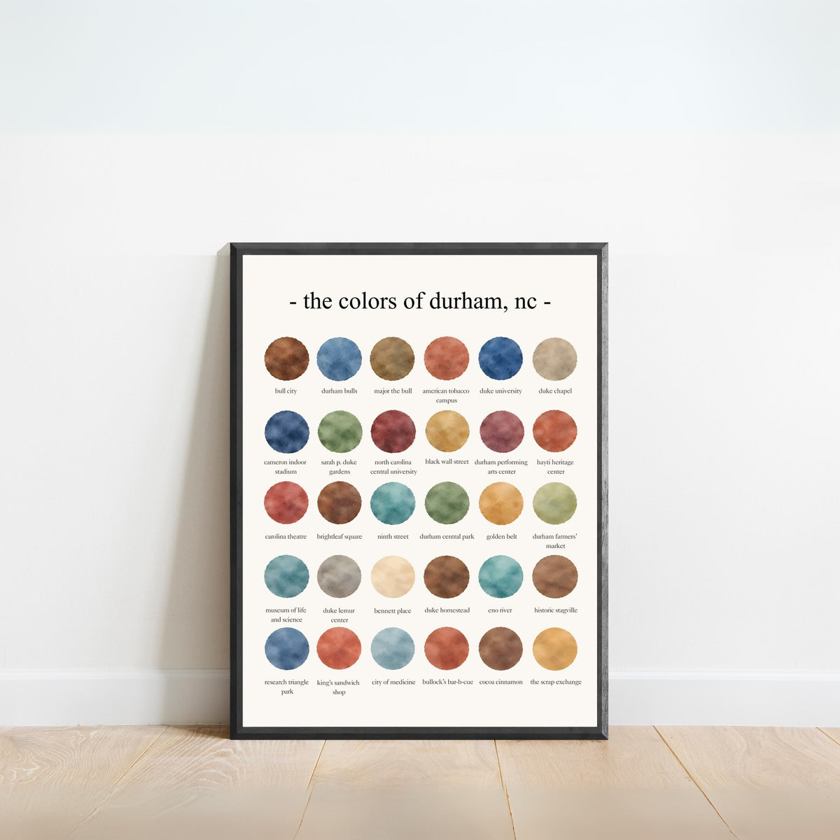 The Colors of Durham, NC