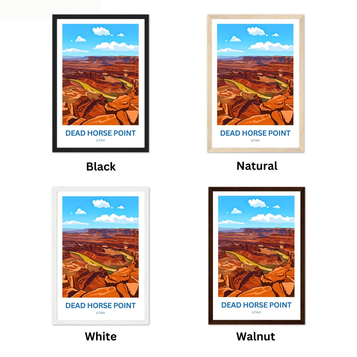 Dead Horse Point Travel Poster - Canyonlands