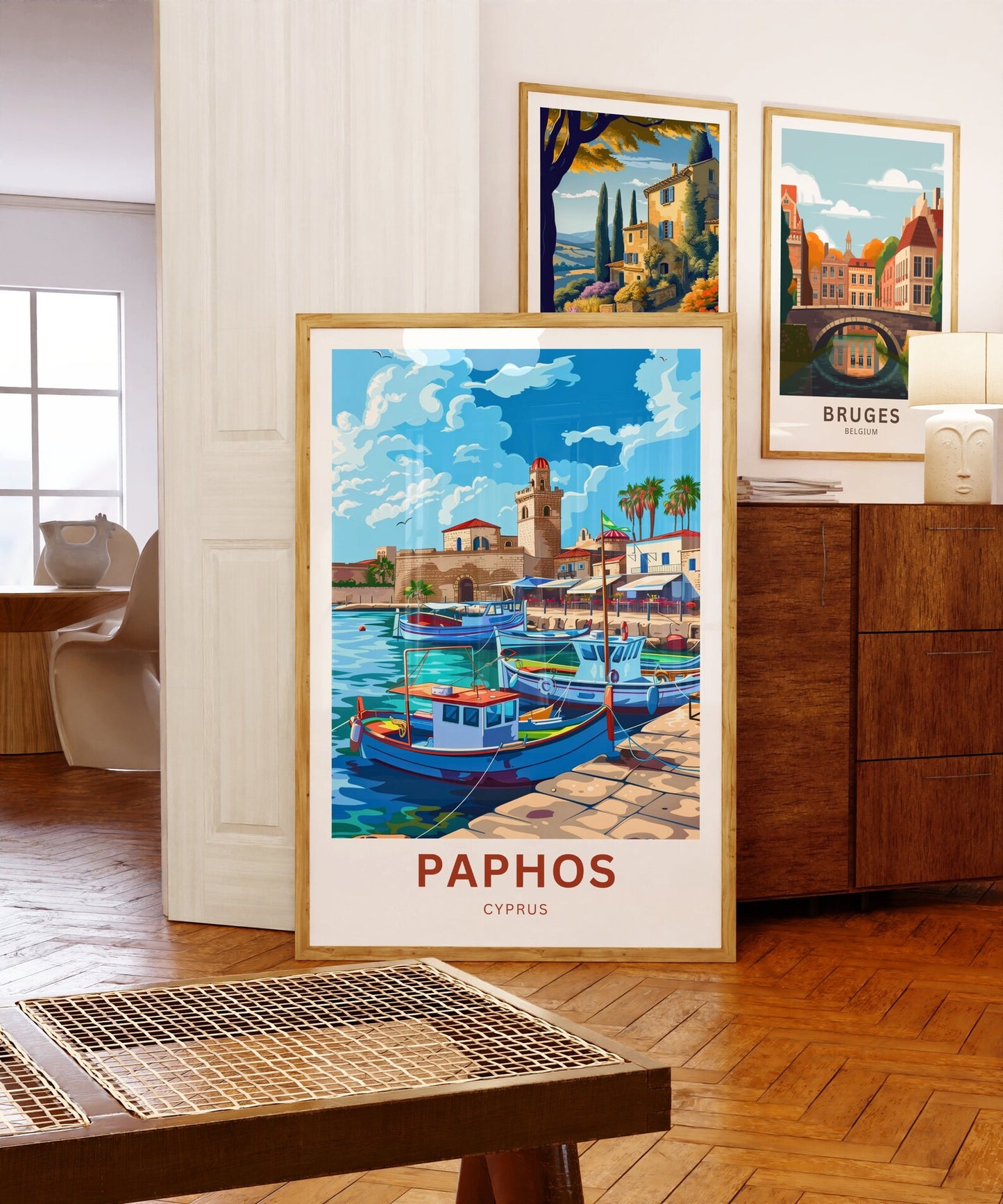 Paphos Travel Poster - Cyprus
