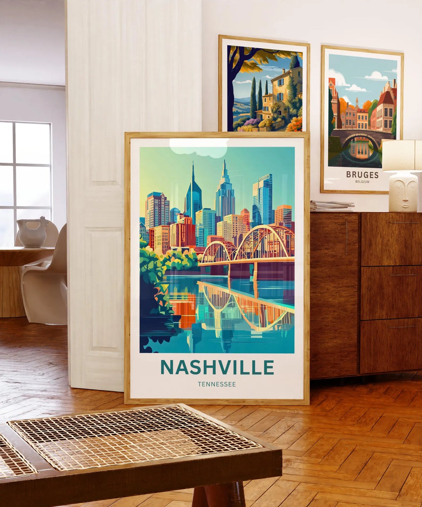 Nashville Travel Poster