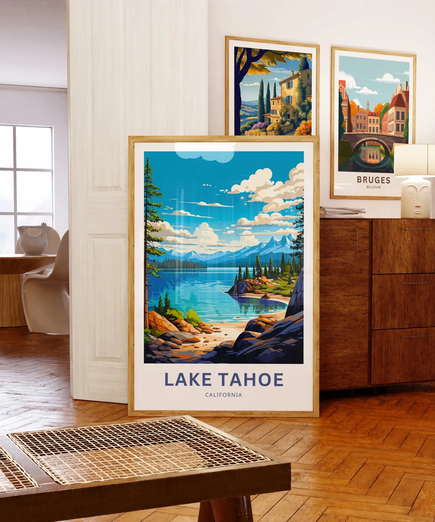 Lake Tahoe Travel Poster