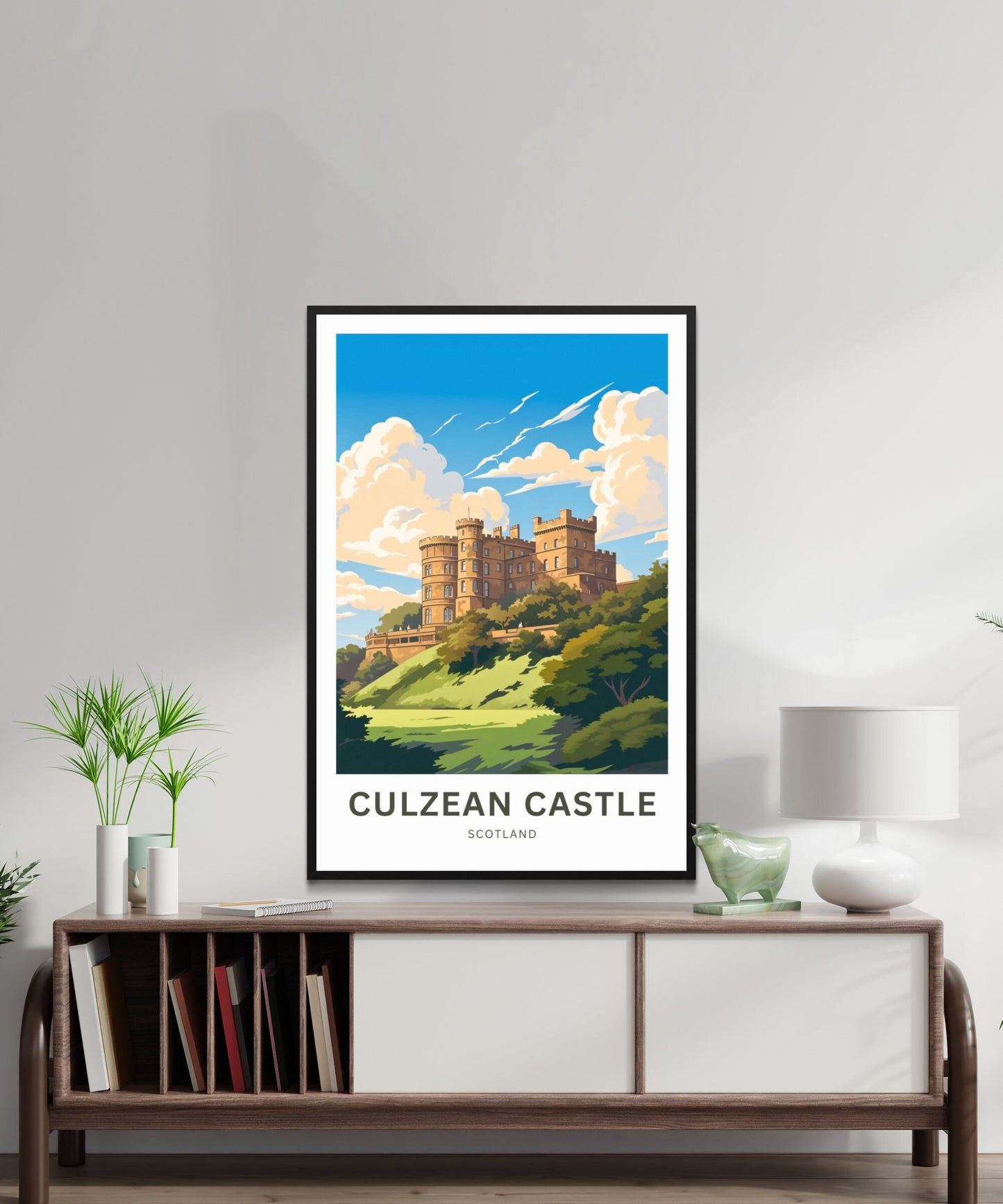 Culzean Travel Poster