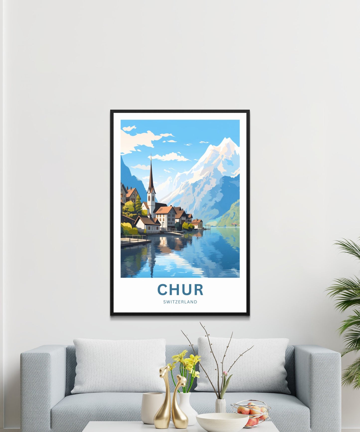 Chur Travel Poster