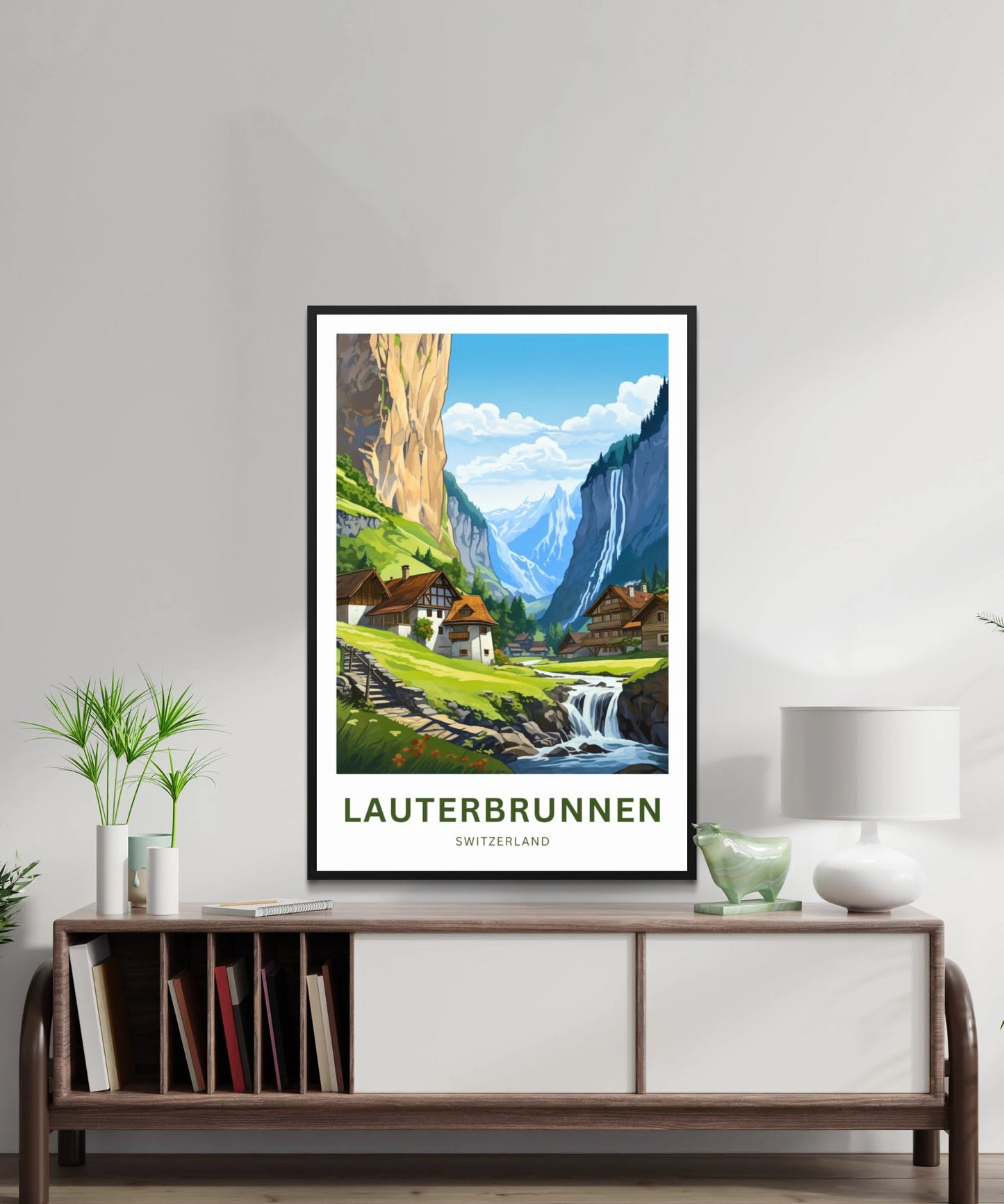 Lauterbrunnen Travel Poster