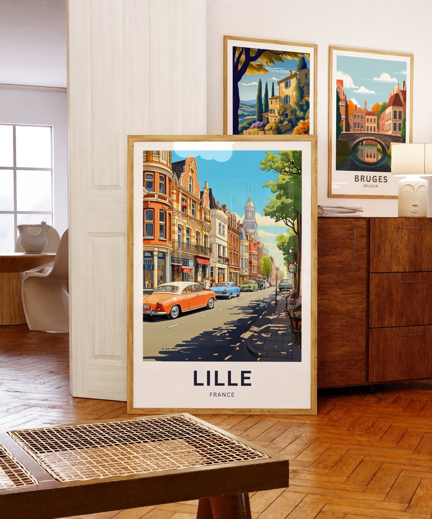 Lille Travel Poster