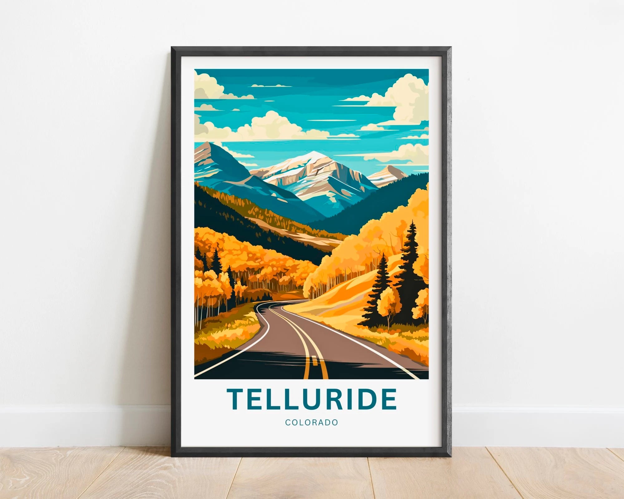 Telluride Travel Poster – Travel Treasure Co