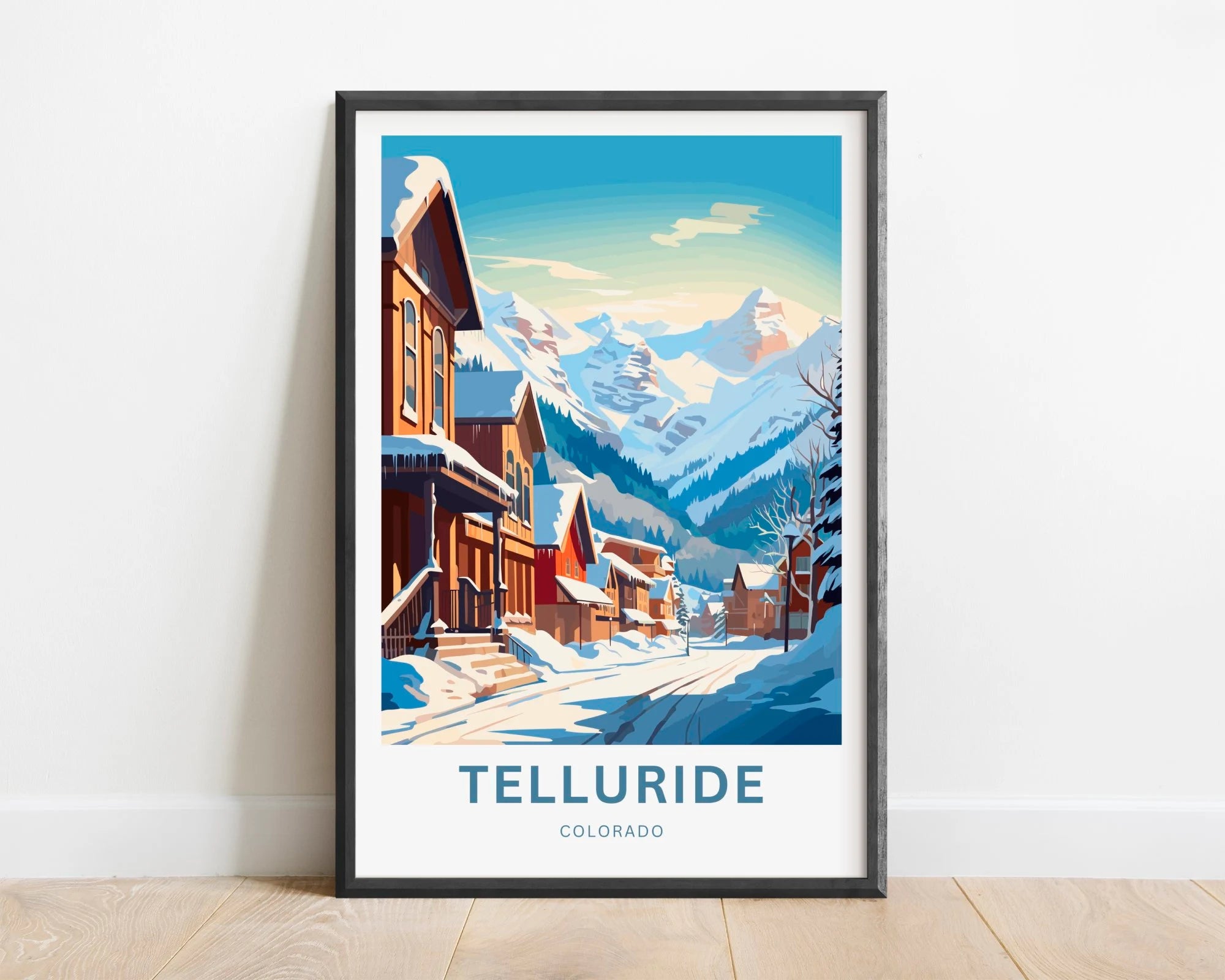 Telluride Travel Poster – Travel Treasure Co