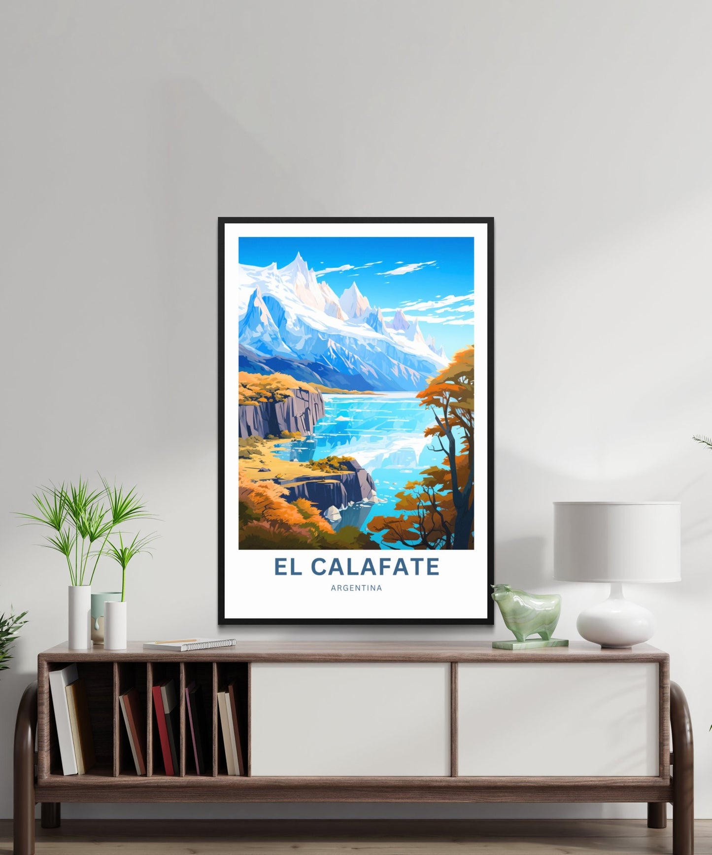El Calafate Travel Poster