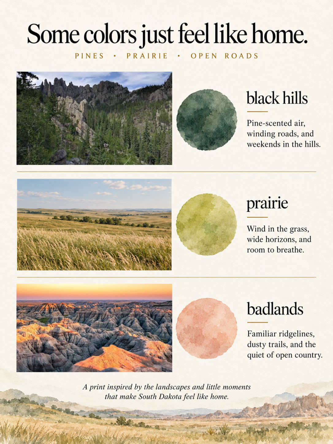 The Colors of South Dakota