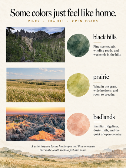 The Colors of South Dakota