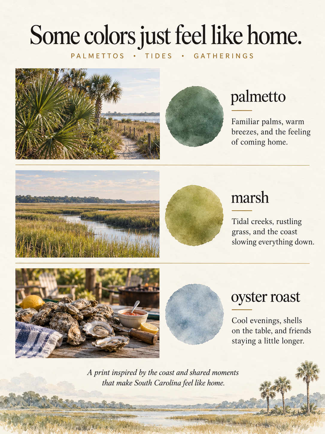 The Colors of South Carolina
