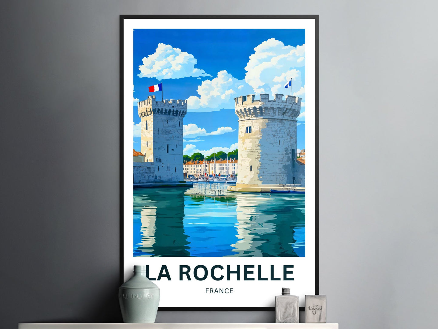 La Rochelle Travel Poster