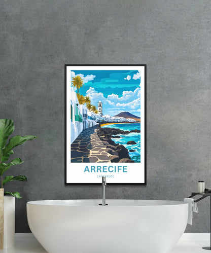 Arrecife Travel Poster- Lanzarote