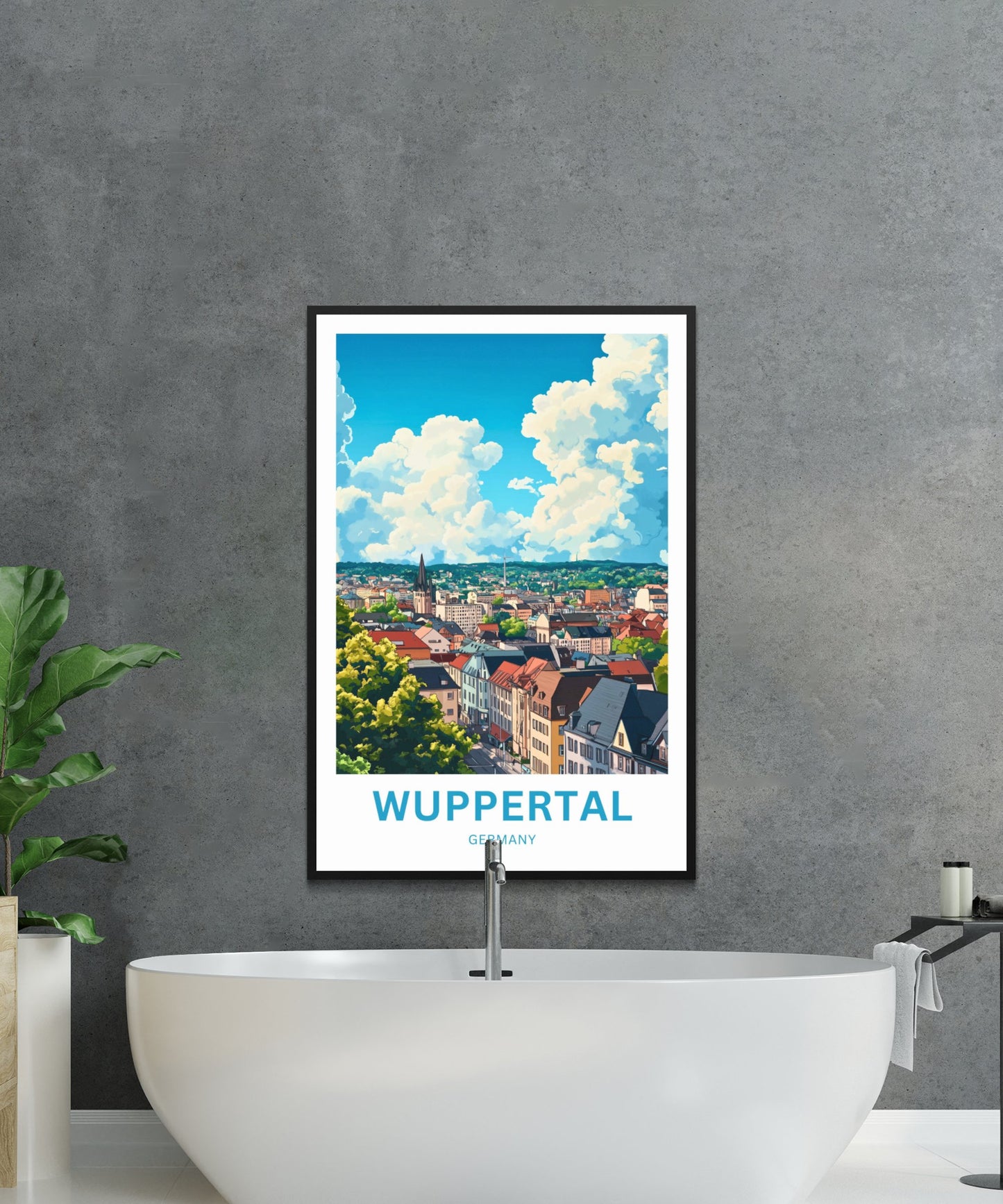 Wuppertal Travel Poster- Germany’s Hidden Gem
