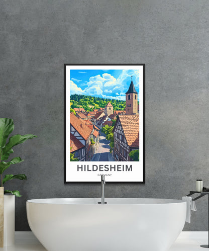 Hildesheim Travel Poster- Captivating Village