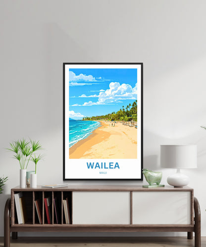 Wailea Travel Poster -  Pacific Dream