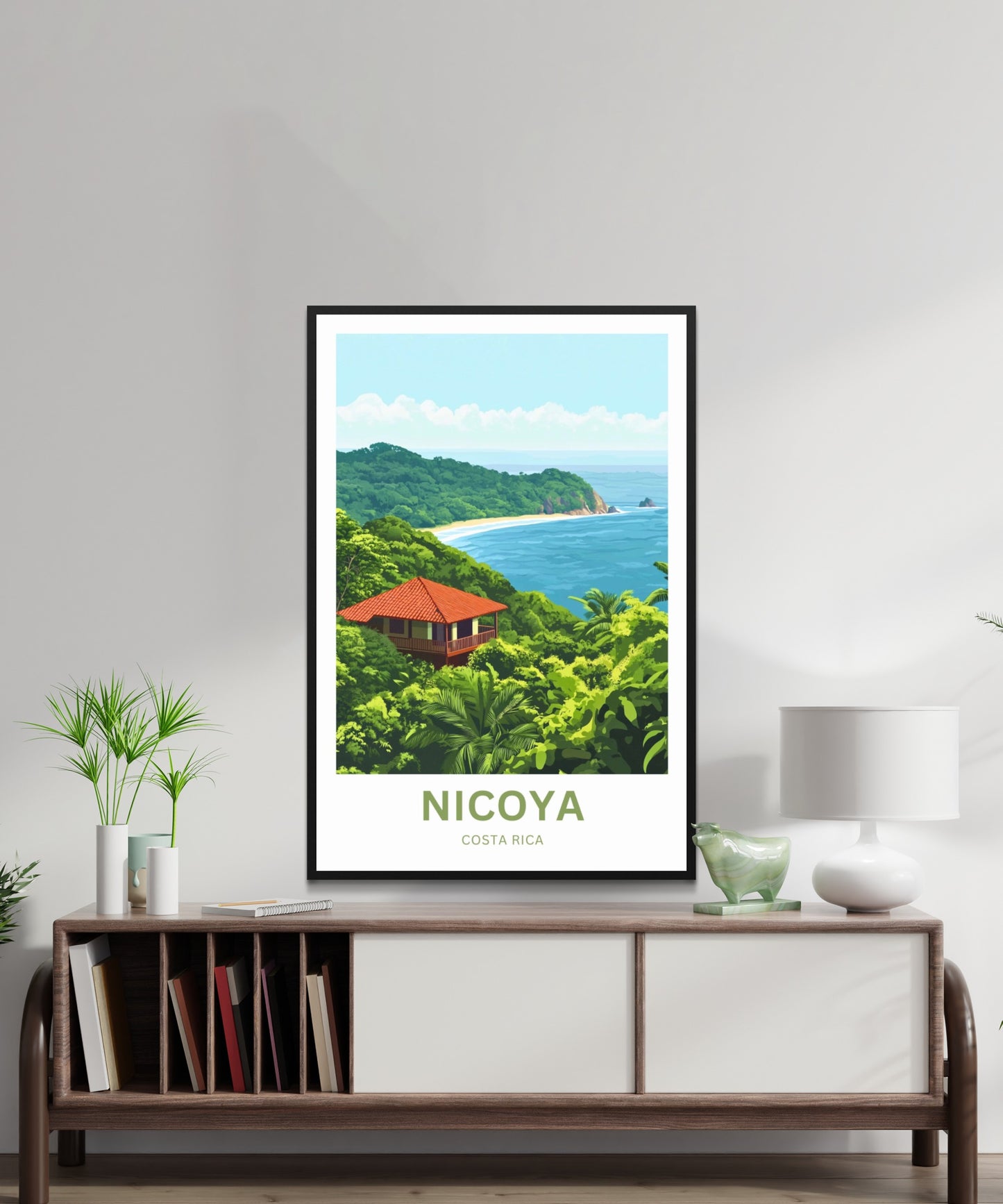 Nicoya Travel Poster  -Costa Rica Heaven