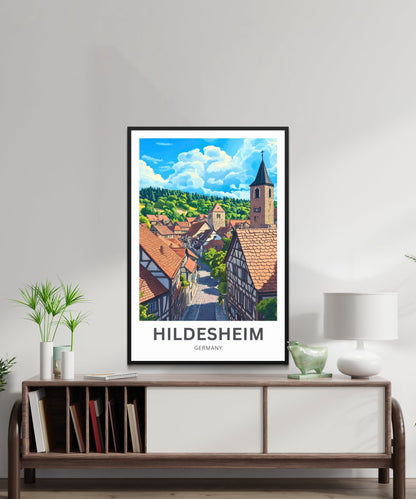 Hildesheim Travel Poster- Captivating Village