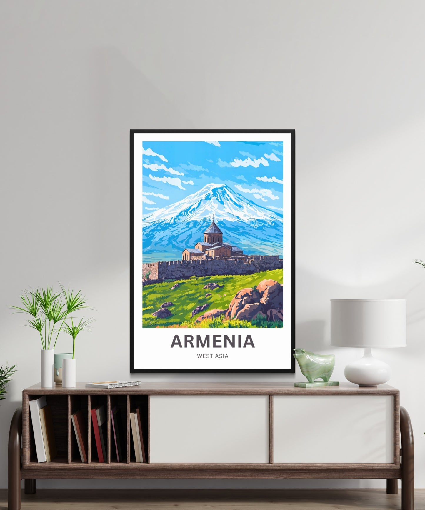 Armenia Travel Poster - Cradle of Civilization