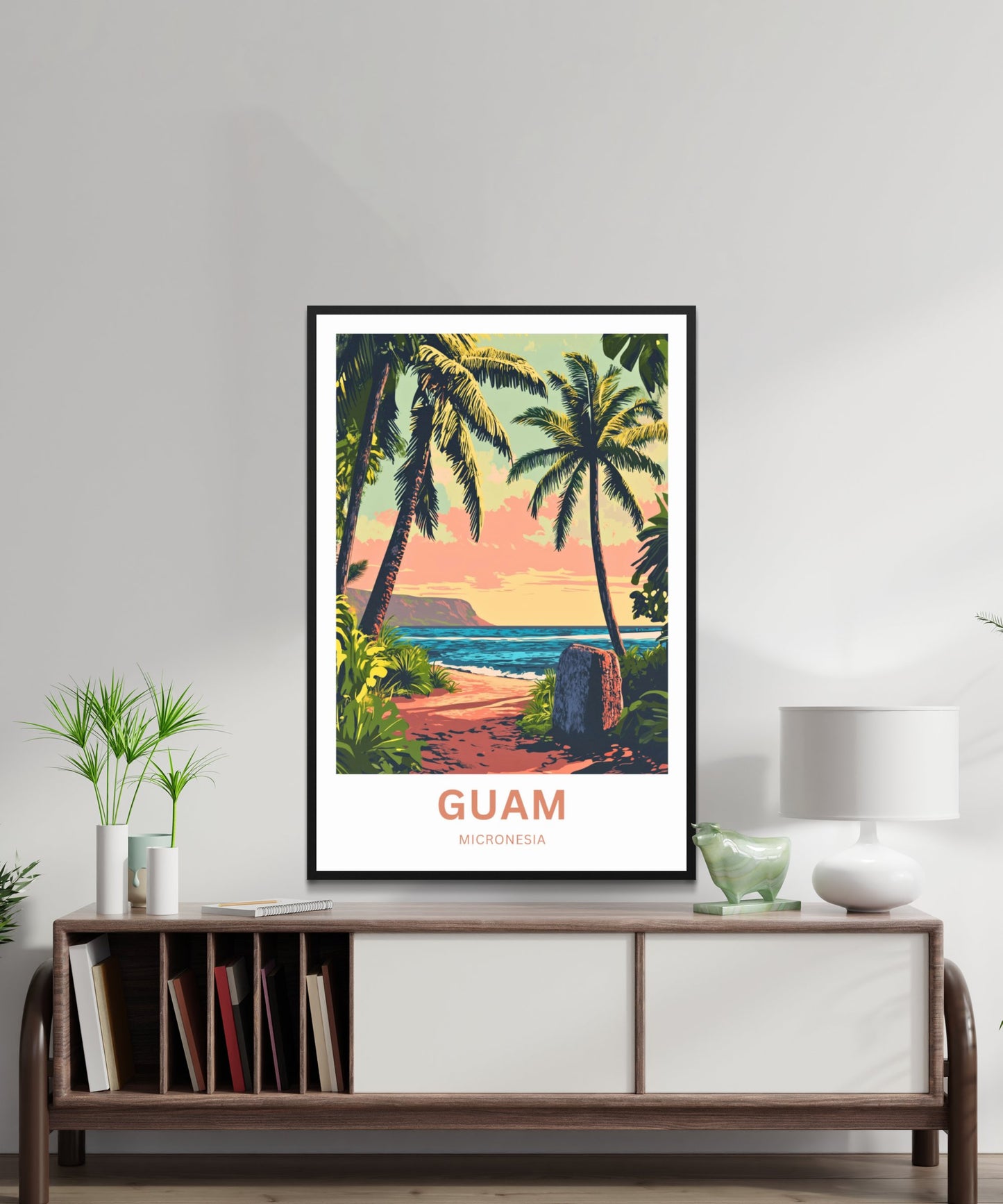 Guam Travel Poster - Island Escape in Micronesia