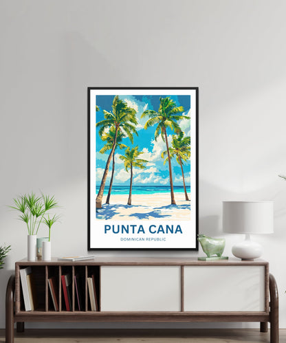 Punta Cana Travel Poster